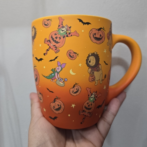 Other - Disney Winnie The Pooh Halloween Themed Orange Mug